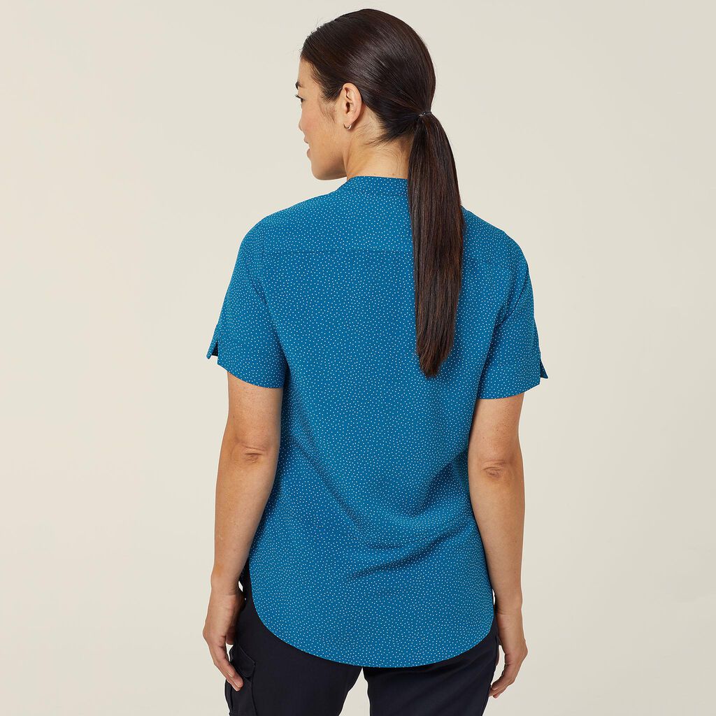 NNT CAT9XP Silvi Spot Print Short Sleeve Tunic