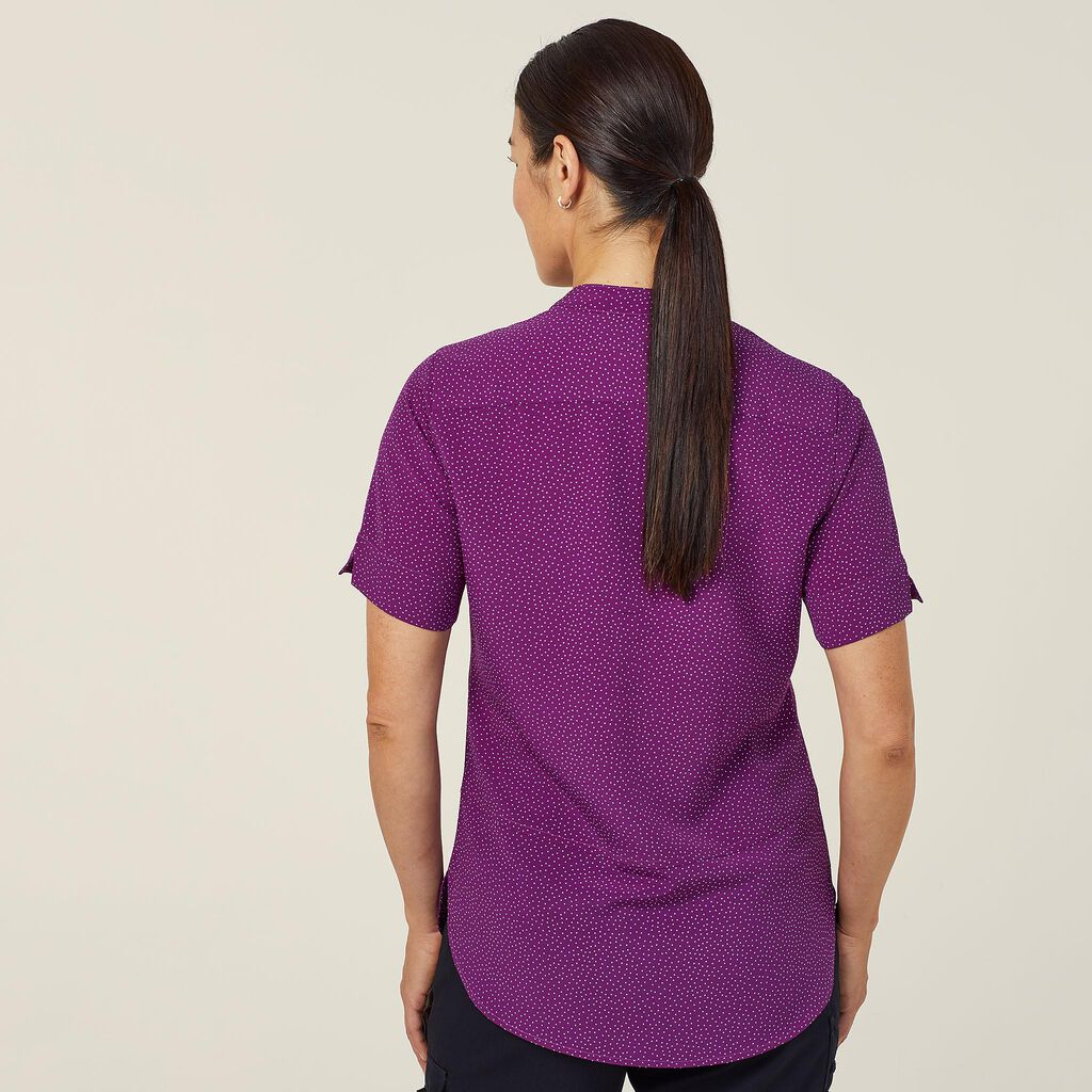 NNT CAT9XP Silvi Spot Print Short Sleeve Tunic