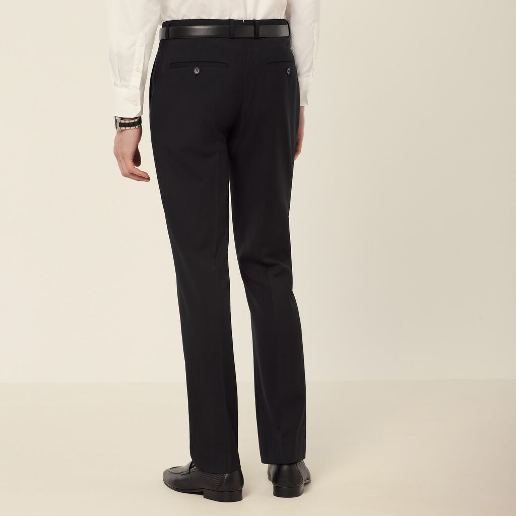 NNT CATCPA Wool Blend Twill Secret Waist Tailored Pant