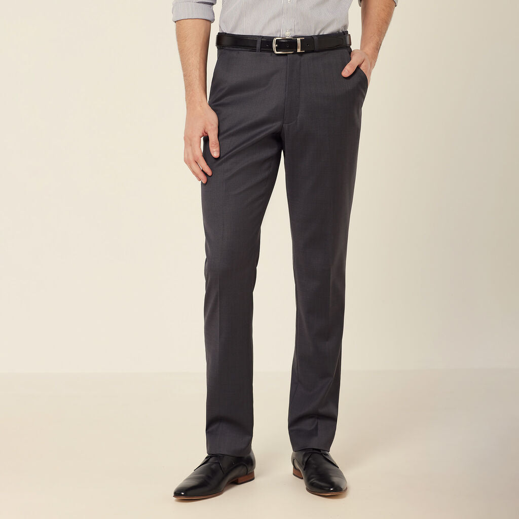 NNT CATCPA Wool Blend Twill Secret Waist Tailored Pant