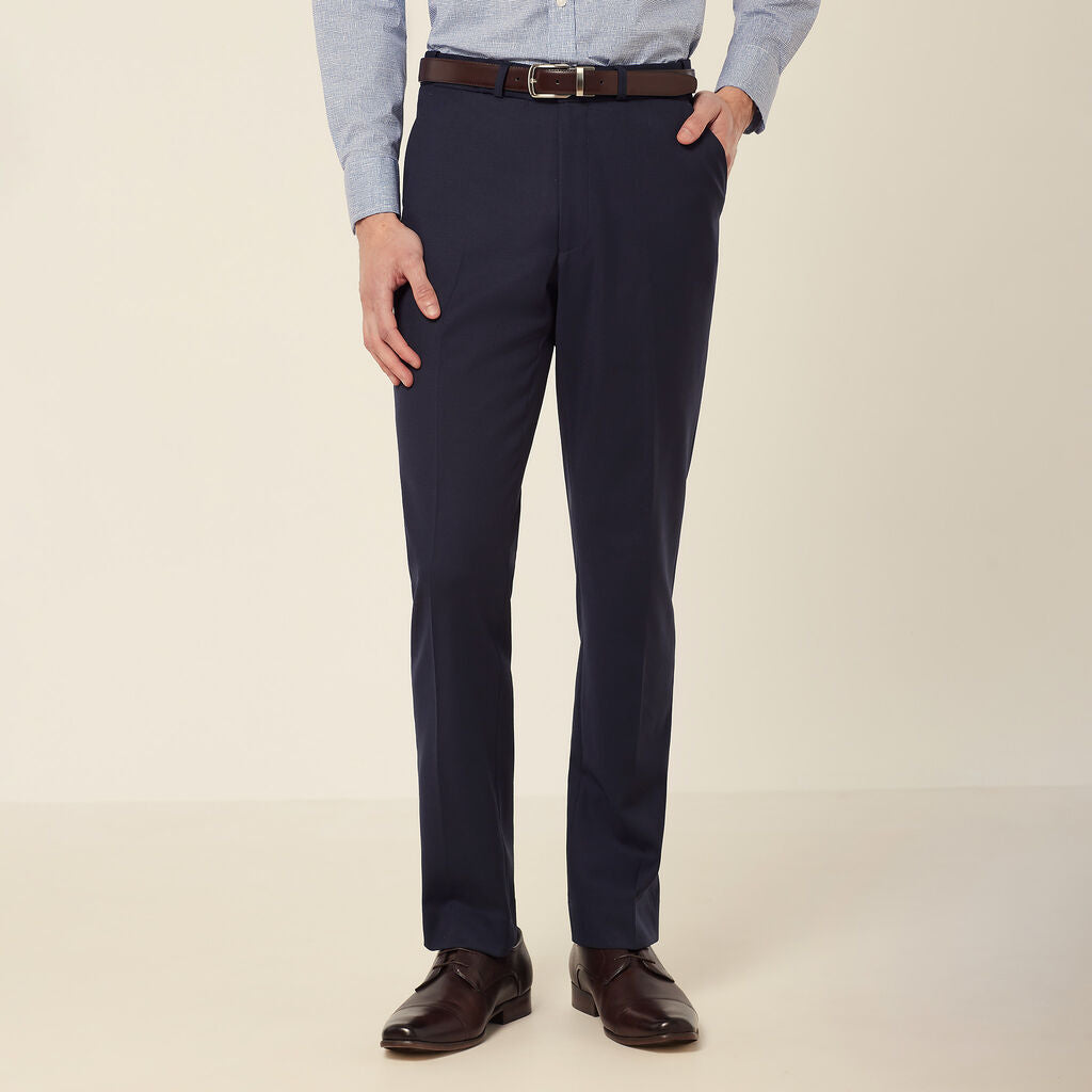 NNT CATCPA Wool Blend Twill Secret Waist Tailored Pant