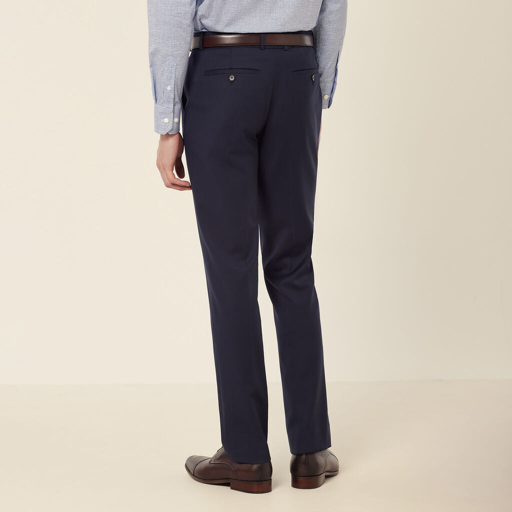 NNT CATCPA Wool Blend Twill Secret Waist Tailored Pant