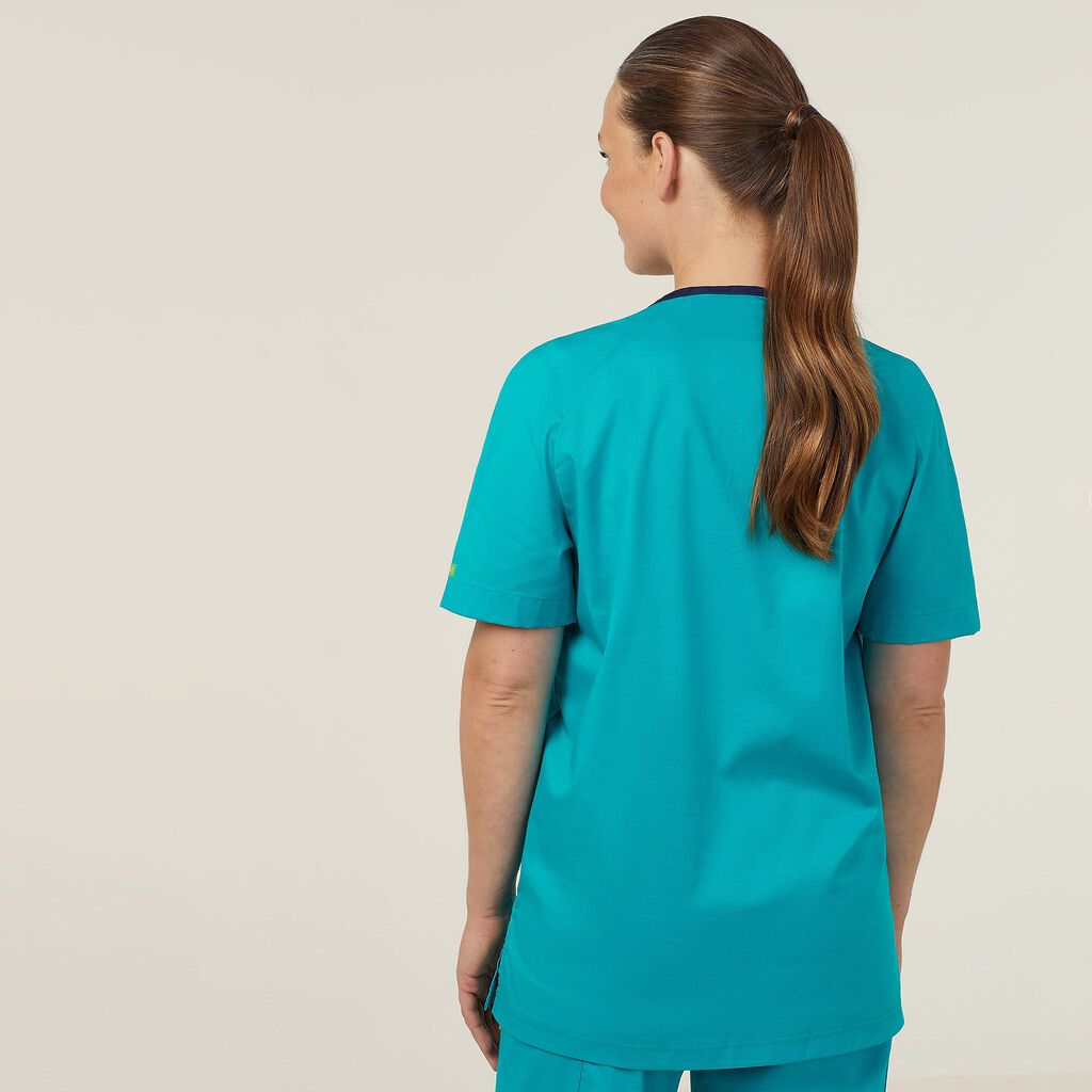 NNT CATJ2Q Unisex Koller V-neck Scrub Top