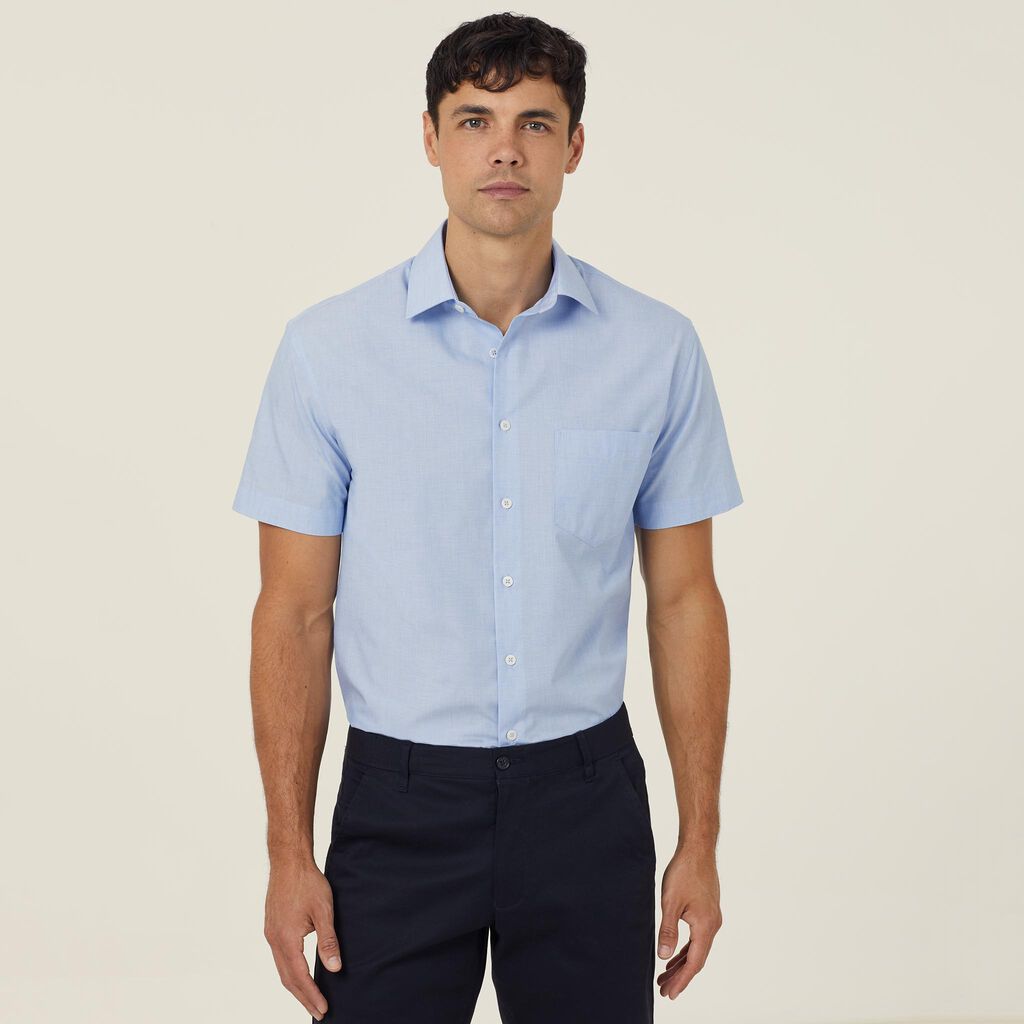 NNT CATJB7 Textured Men's Short Sleeve Shirt