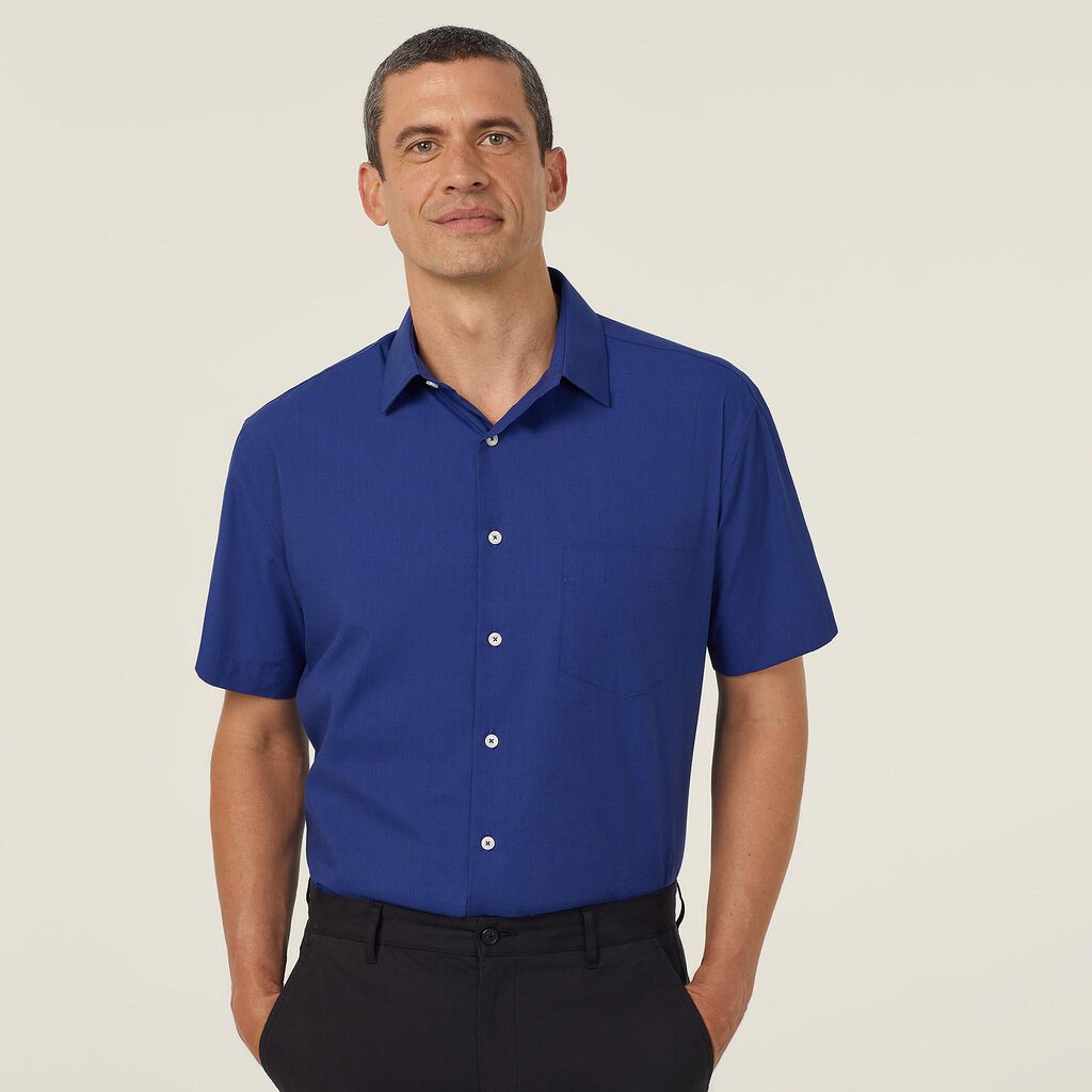 NNT CATJB7 Textured Men's Short Sleeve Shirt
