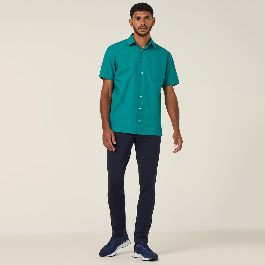 NNT CATJB7 Textured Men's Short Sleeve Shirt