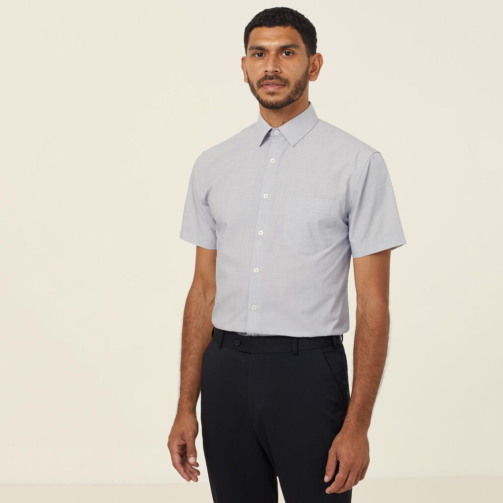 NNT CATJB7 Textured Men's Short Sleeve Shirt