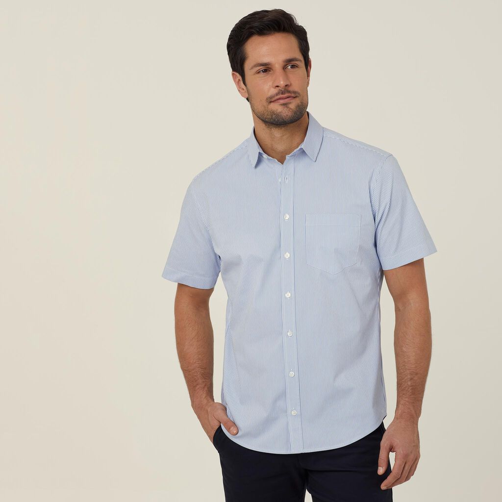 NNT CATJDK Avignon Stripe Short Sleeve Shirt