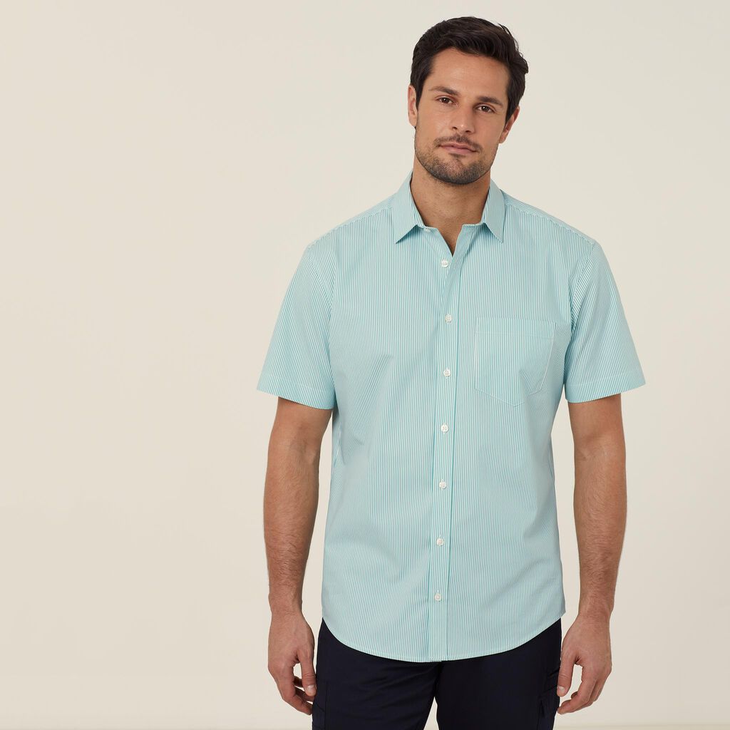 NNT CATJDK Avignon Stripe Short Sleeve Shirt