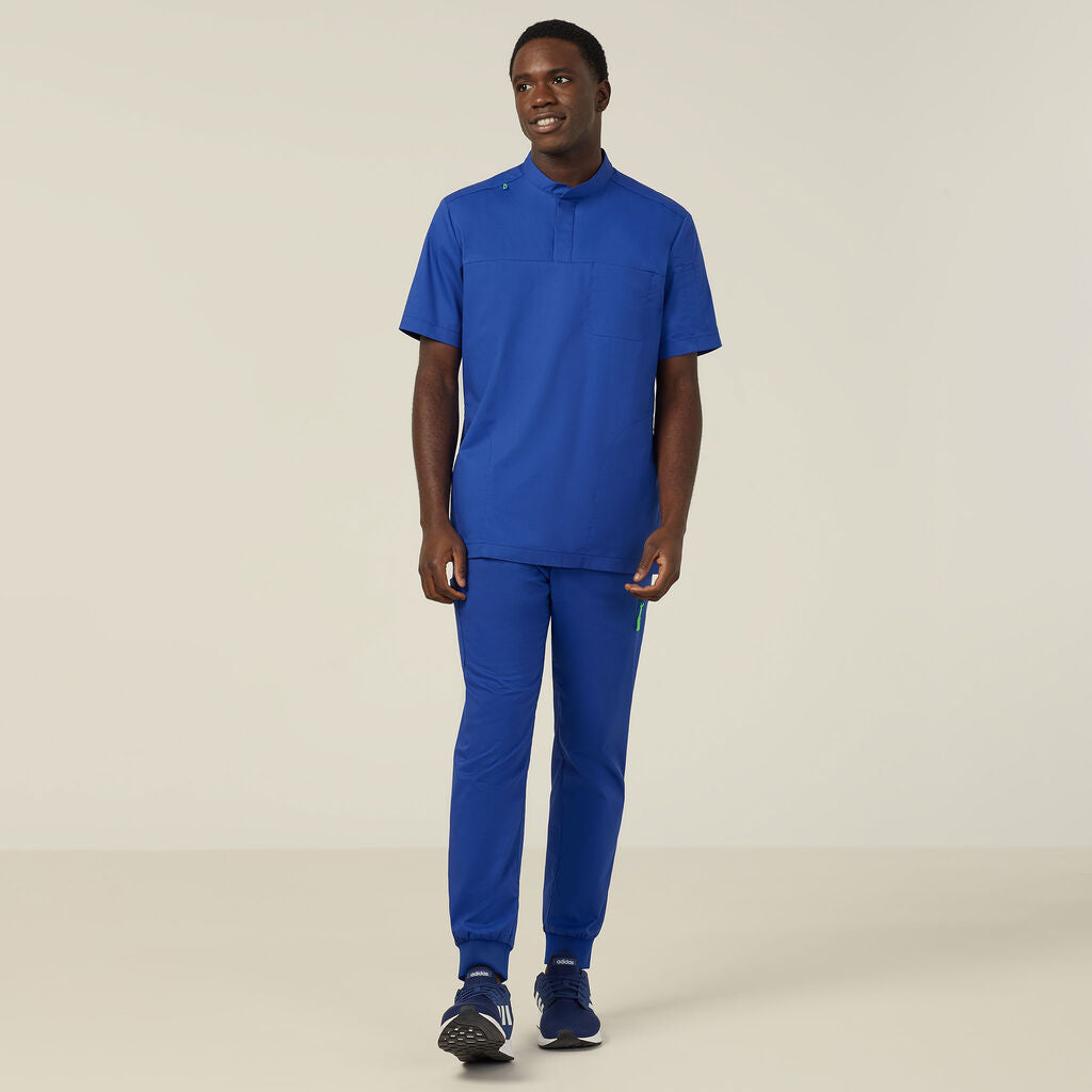 NNT CATRFN Next-gen Antibacterial Active Doherty Mandarin Collar Scrub Top