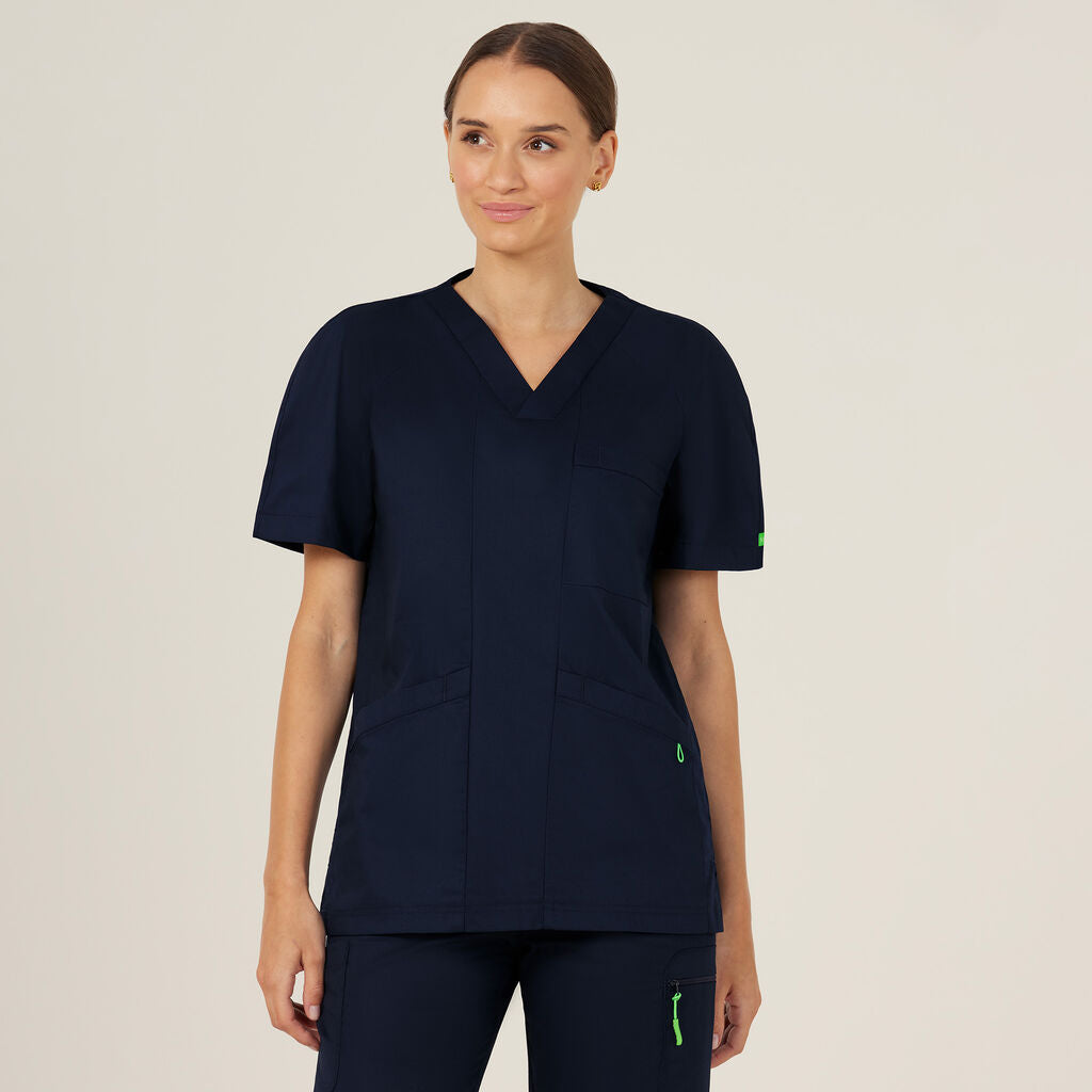 NNT CATRFV Next-gen Antibacterial Carl Unisex Scrub Top