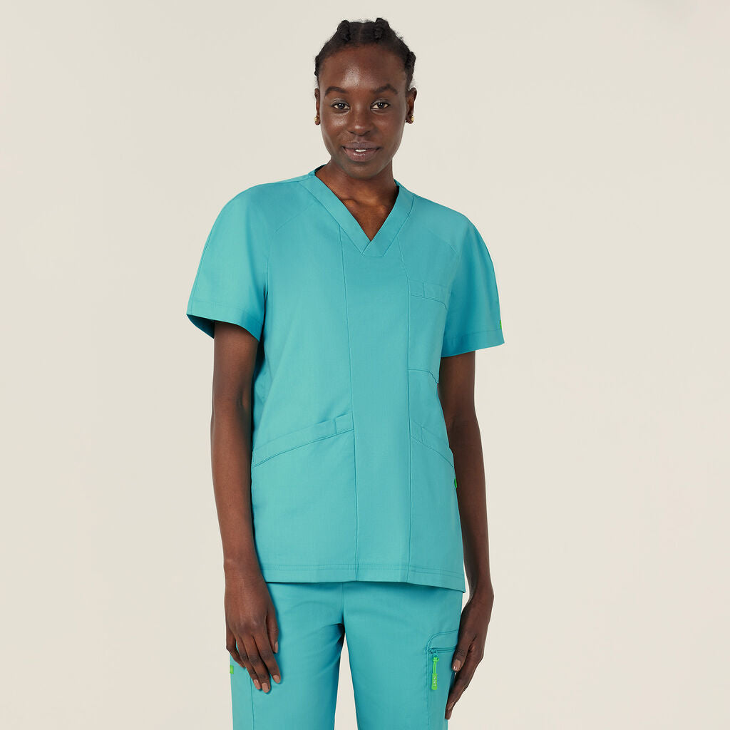 NNT CATRFV Next-gen Antibacterial Carl Unisex Scrub Top
