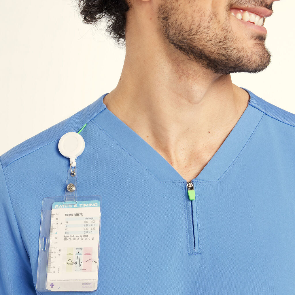 NNT CATRHL Invigorate Unisex Charles Scrub Top