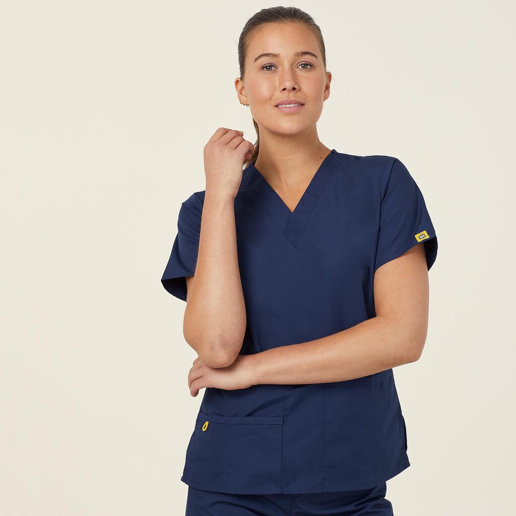 NNT CATU66 Wonderwink Scrub Top Bravo