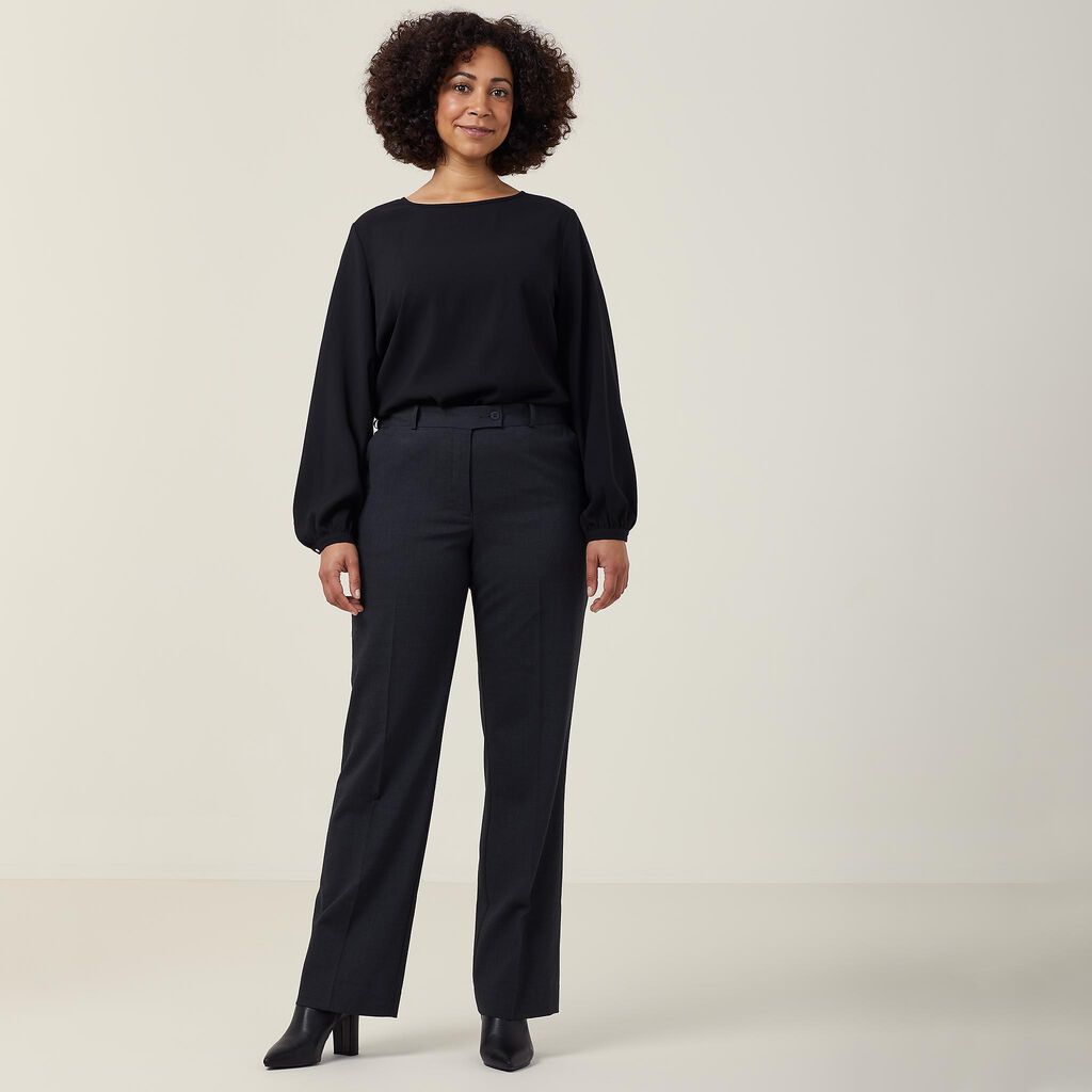 NNT CATUCM Heavy Stretch Georgette Long Sleeve Blouse