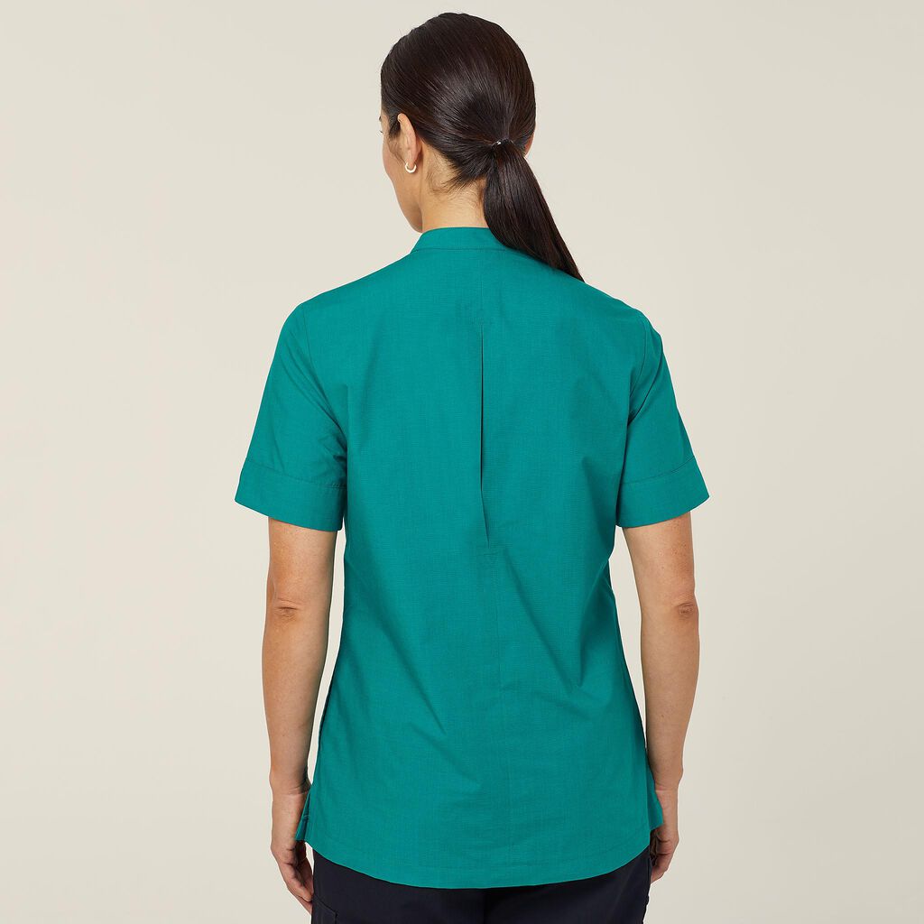 NNT CATUGA Textured Short Sleeve Tunic