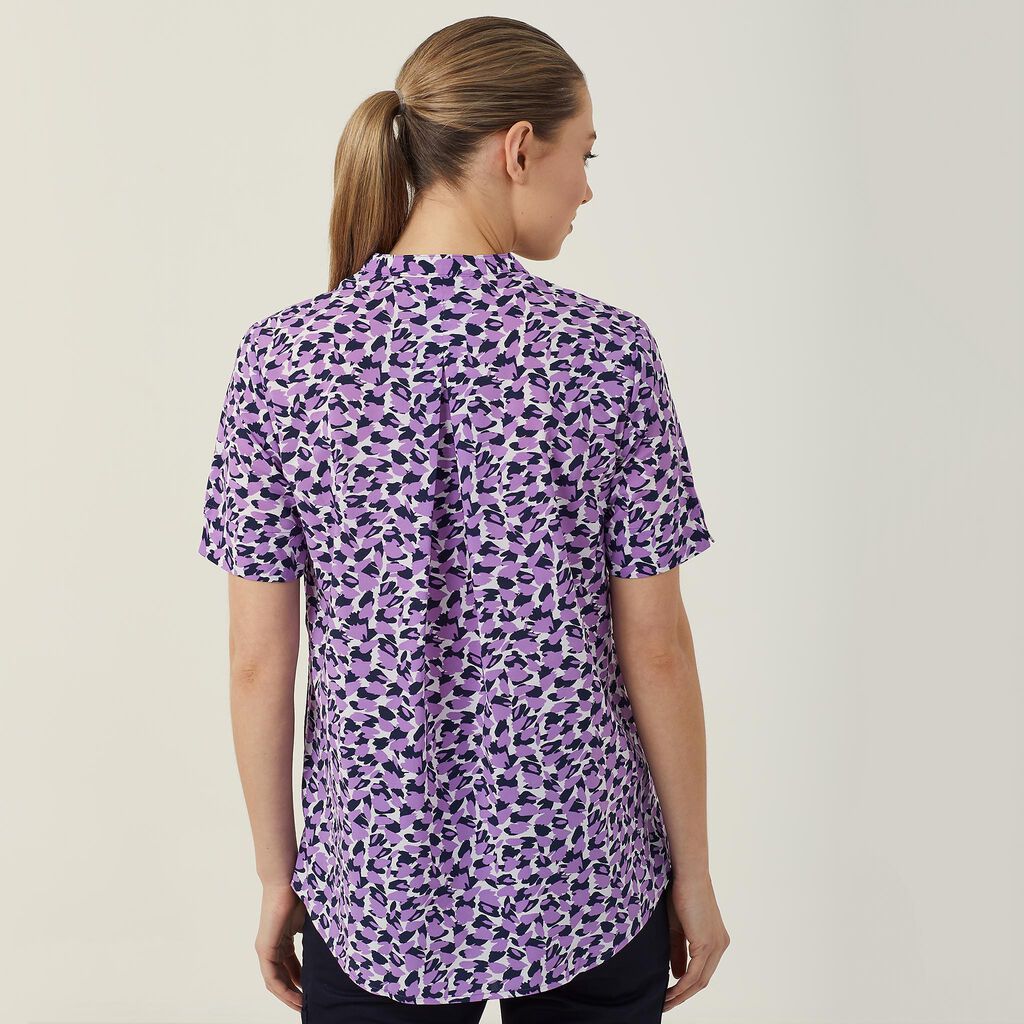 NNT CATUHU Petal Print Short Sleeve Tunic