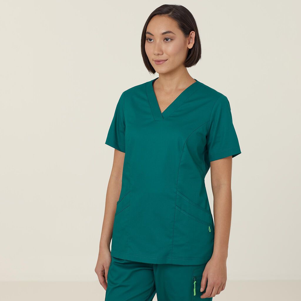 NNT CATULM Next-gen Antibacterial Florence Scrub Top