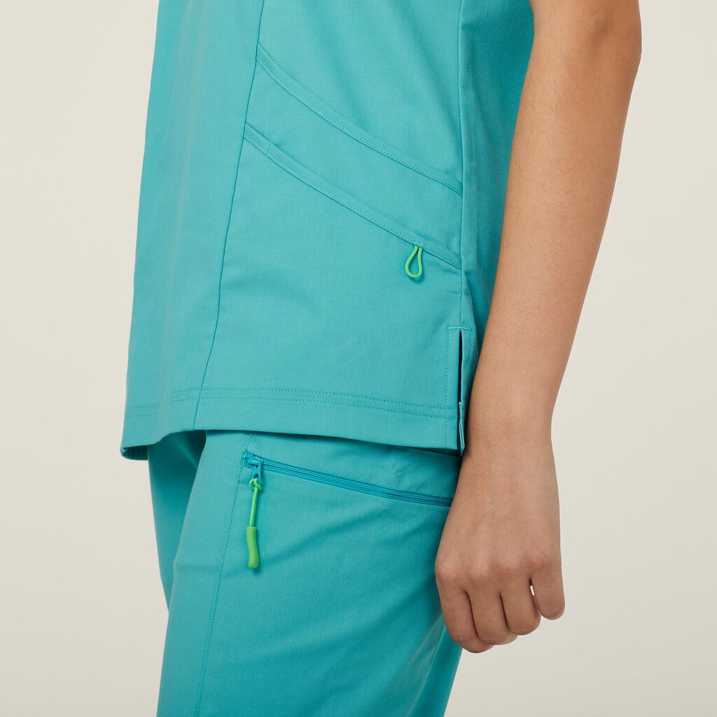 NNT CATULM Next-gen Antibacterial Florence Scrub Top