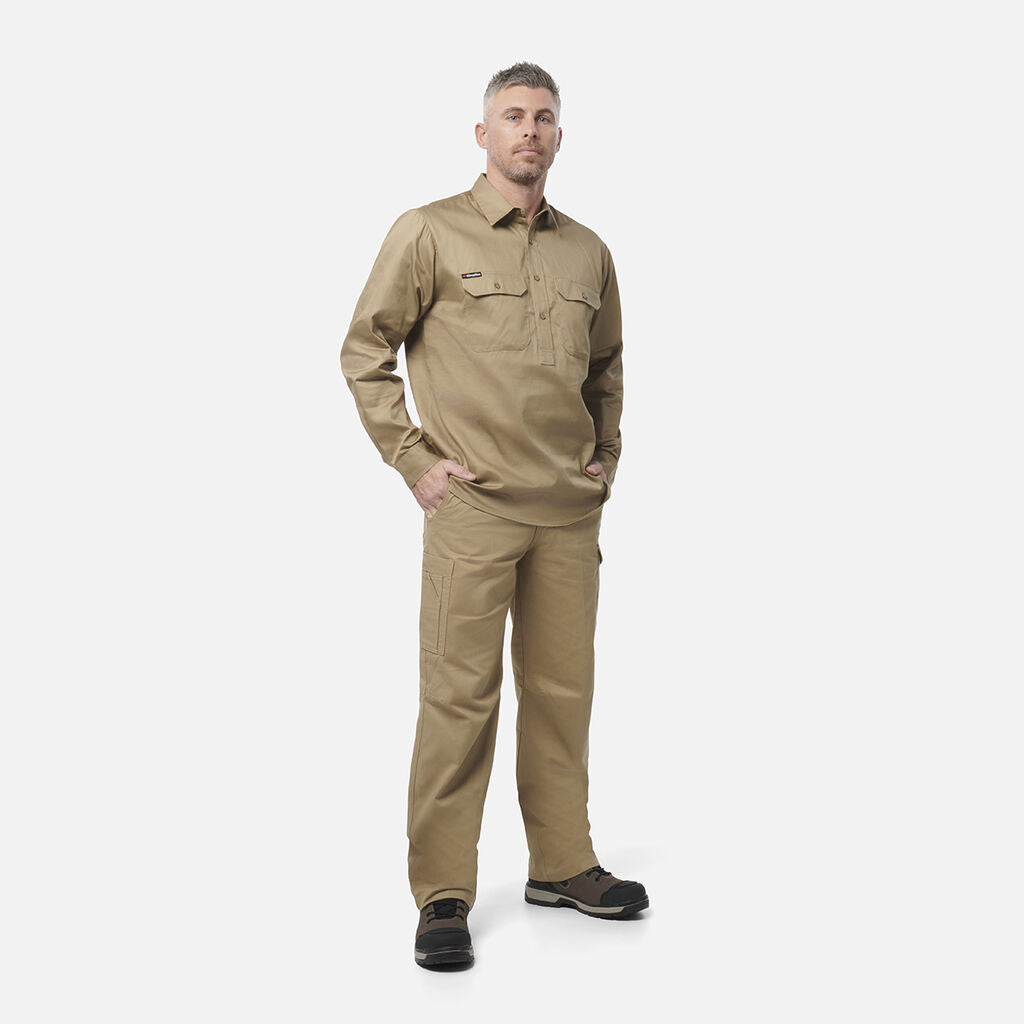 KingGee K04020 Closed Front Drill Shirt L/S