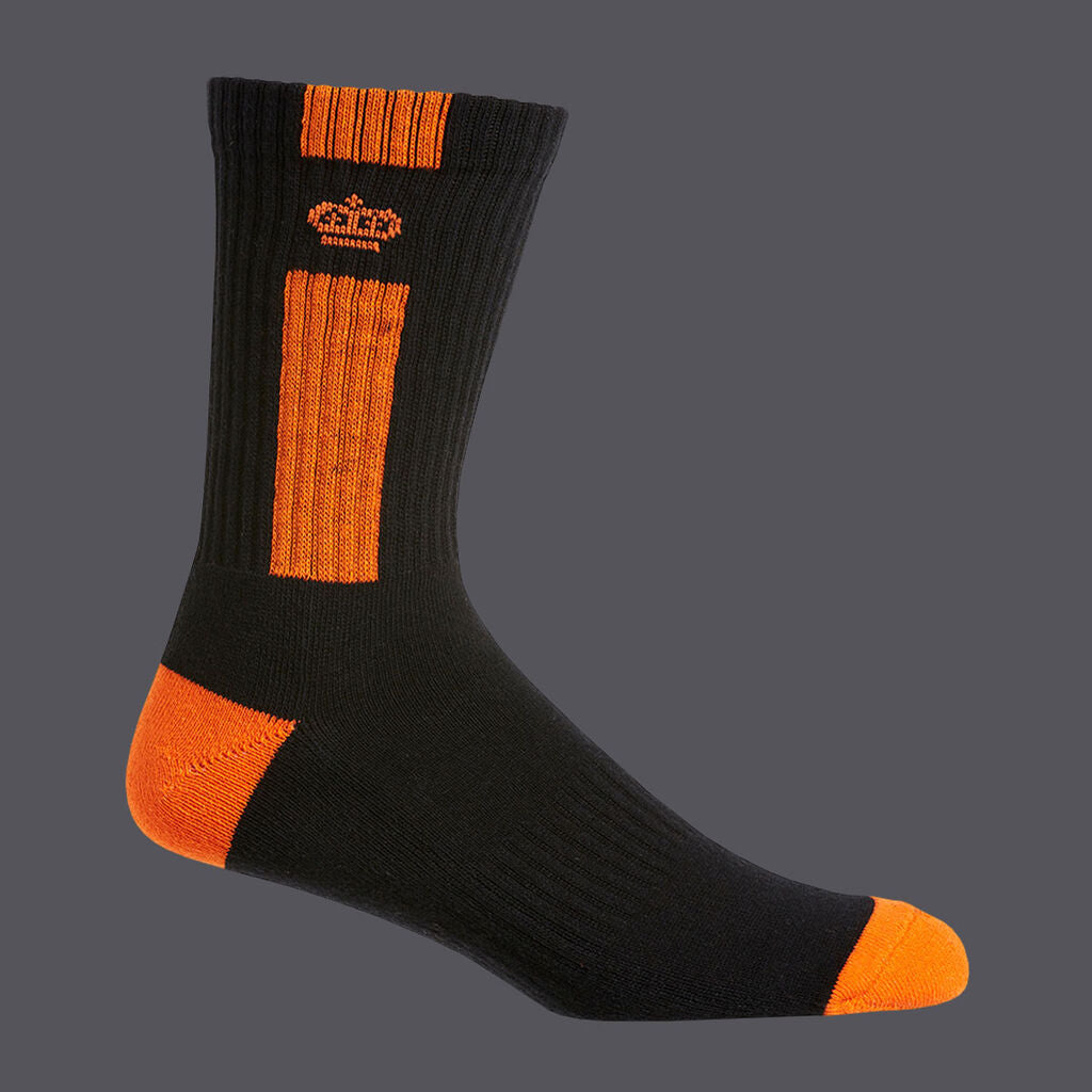 KingGee K09035 Crew Socks 5 Pack- Size 7-12
