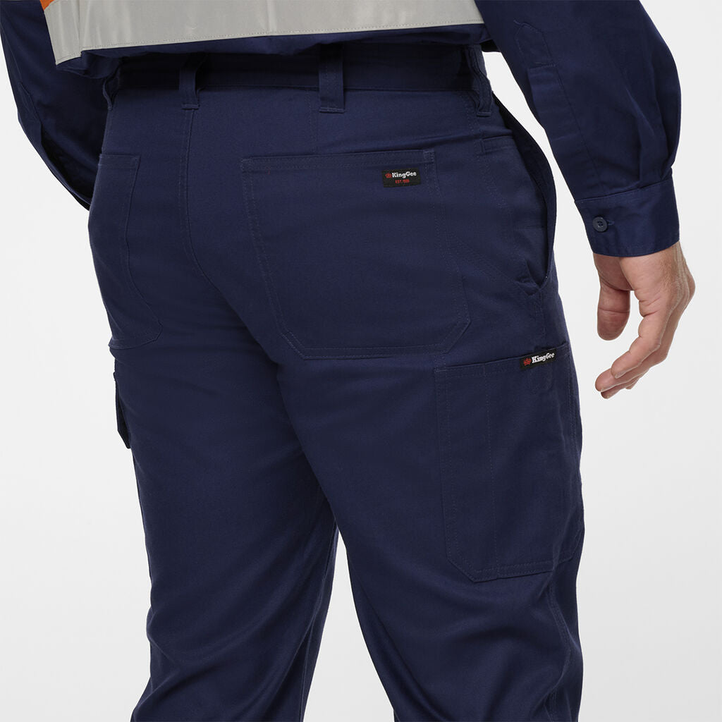 KingGee K13000 Originals Lightweight Cargo Pant-Navy
