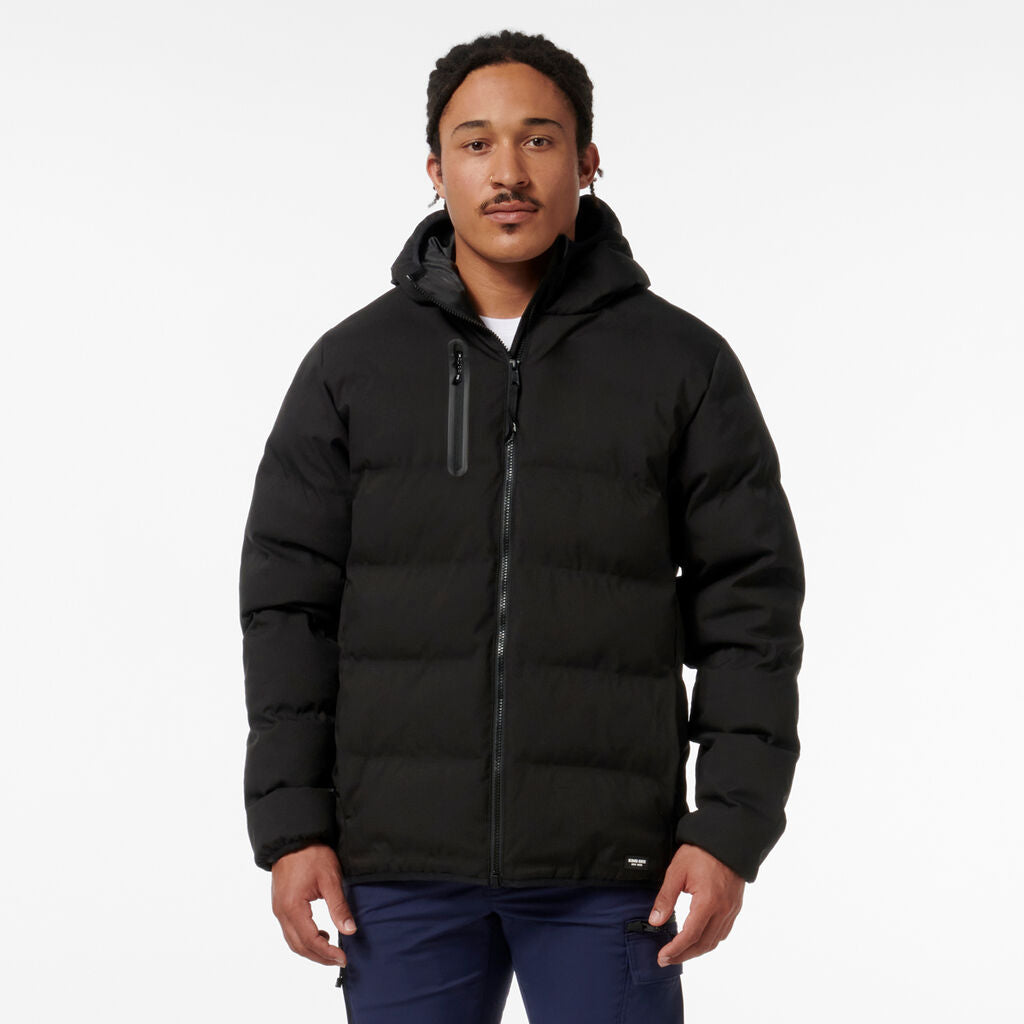 KingGee K15013 Trademark Puffer Jacket-Black