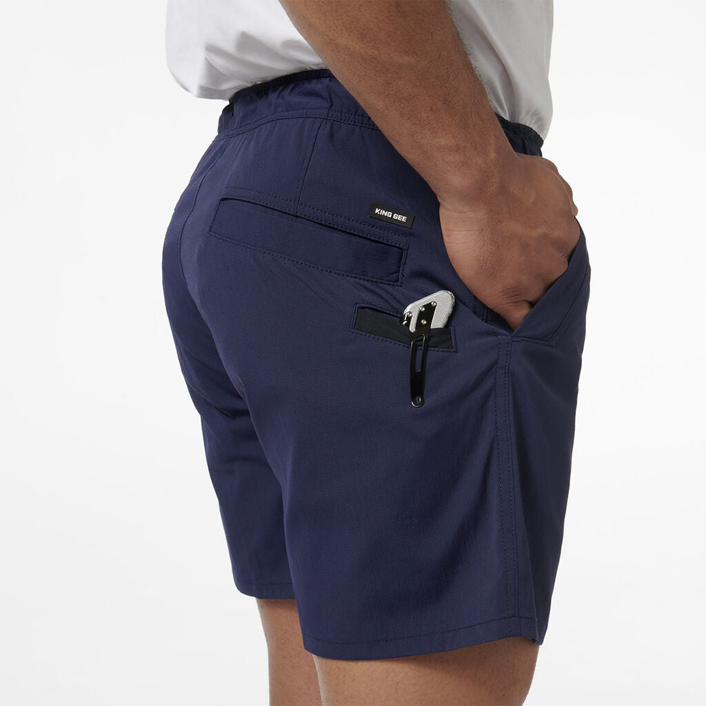 KingGee K17009 Trademark Elastic Short