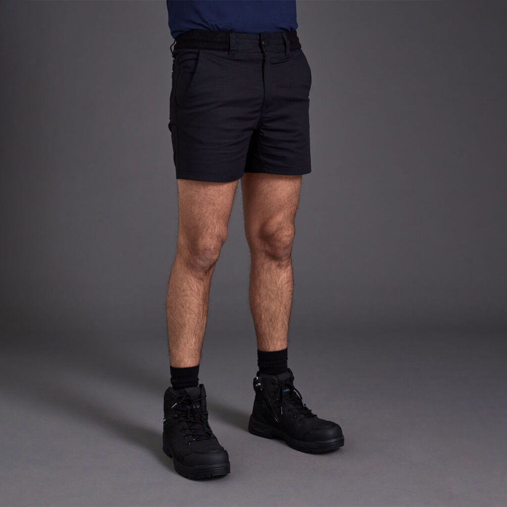 KingGee K17012 Rib Comfort Waist Short Shorts
