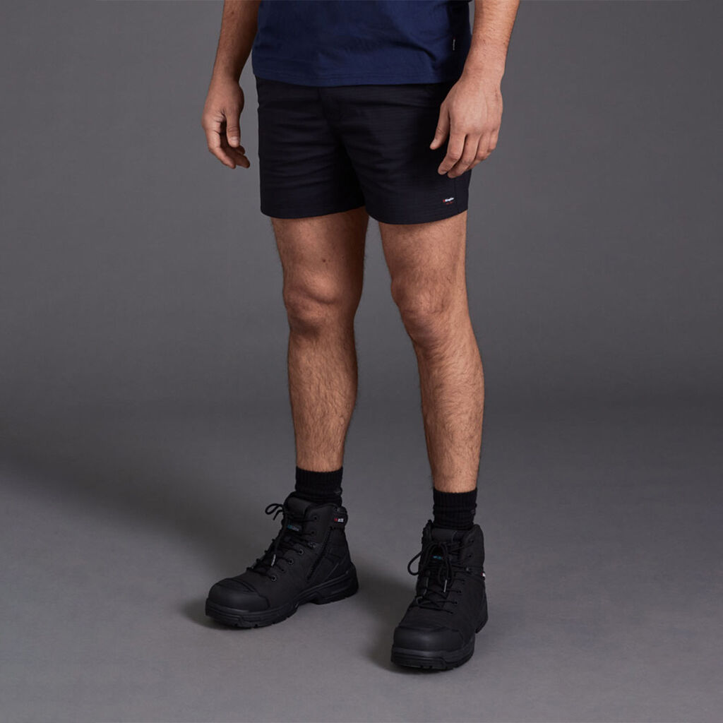 KingGee K17012 Rib Comfort Waist Short Shorts