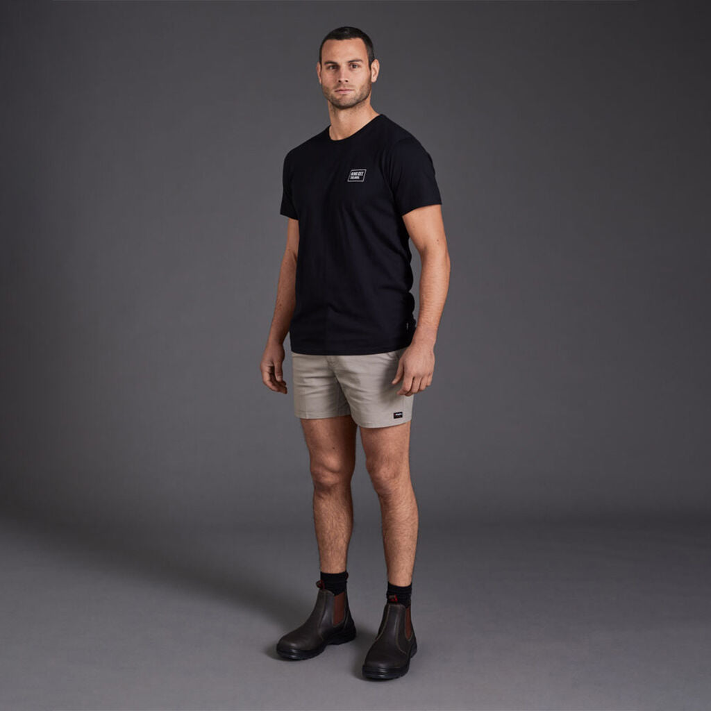 KingGee K17012 Rib Comfort Waist Short Shorts