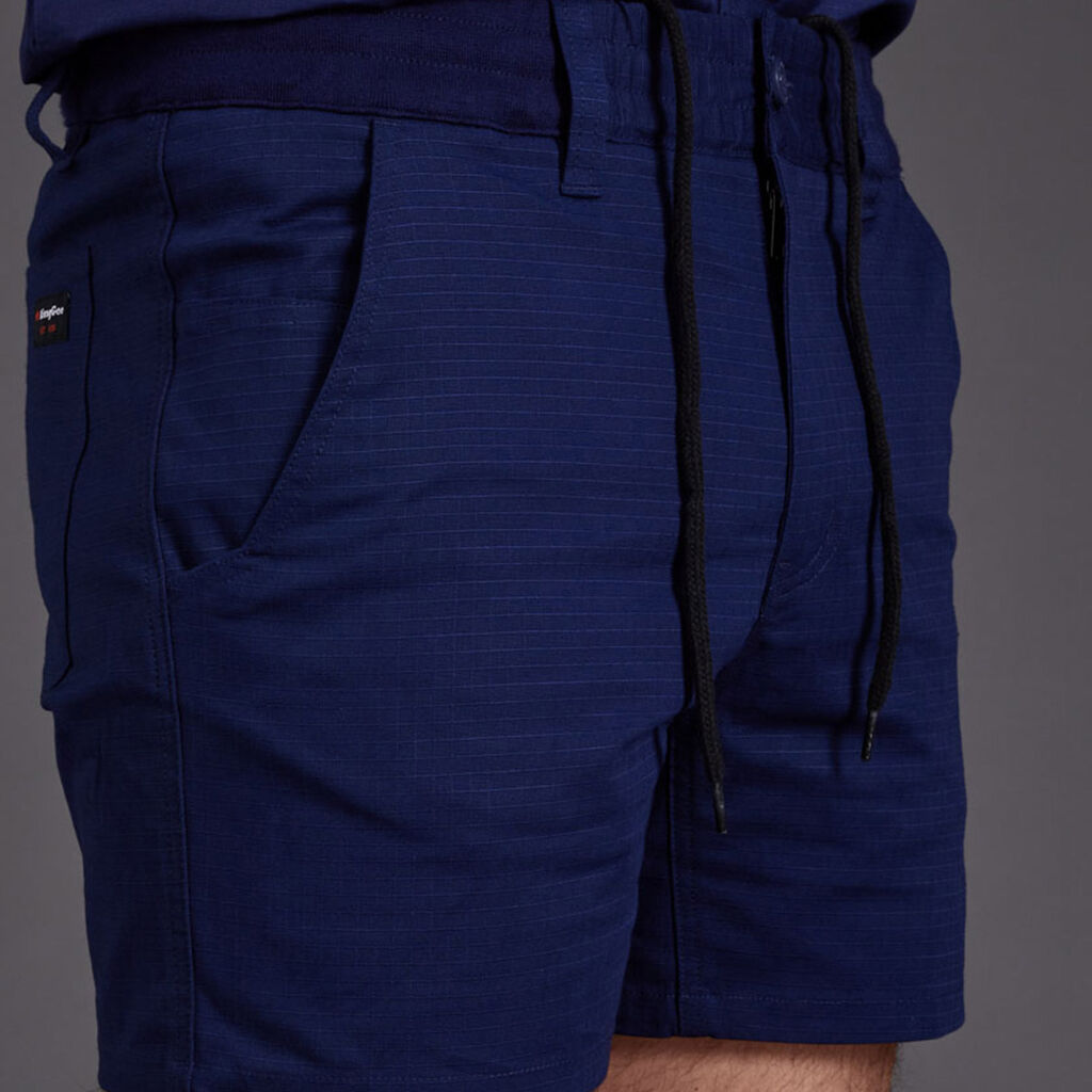 KingGee K17012 Rib Comfort Waist Short Shorts