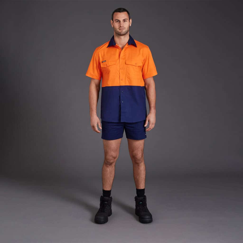 KingGee K17012 Rib Comfort Waist Short Shorts