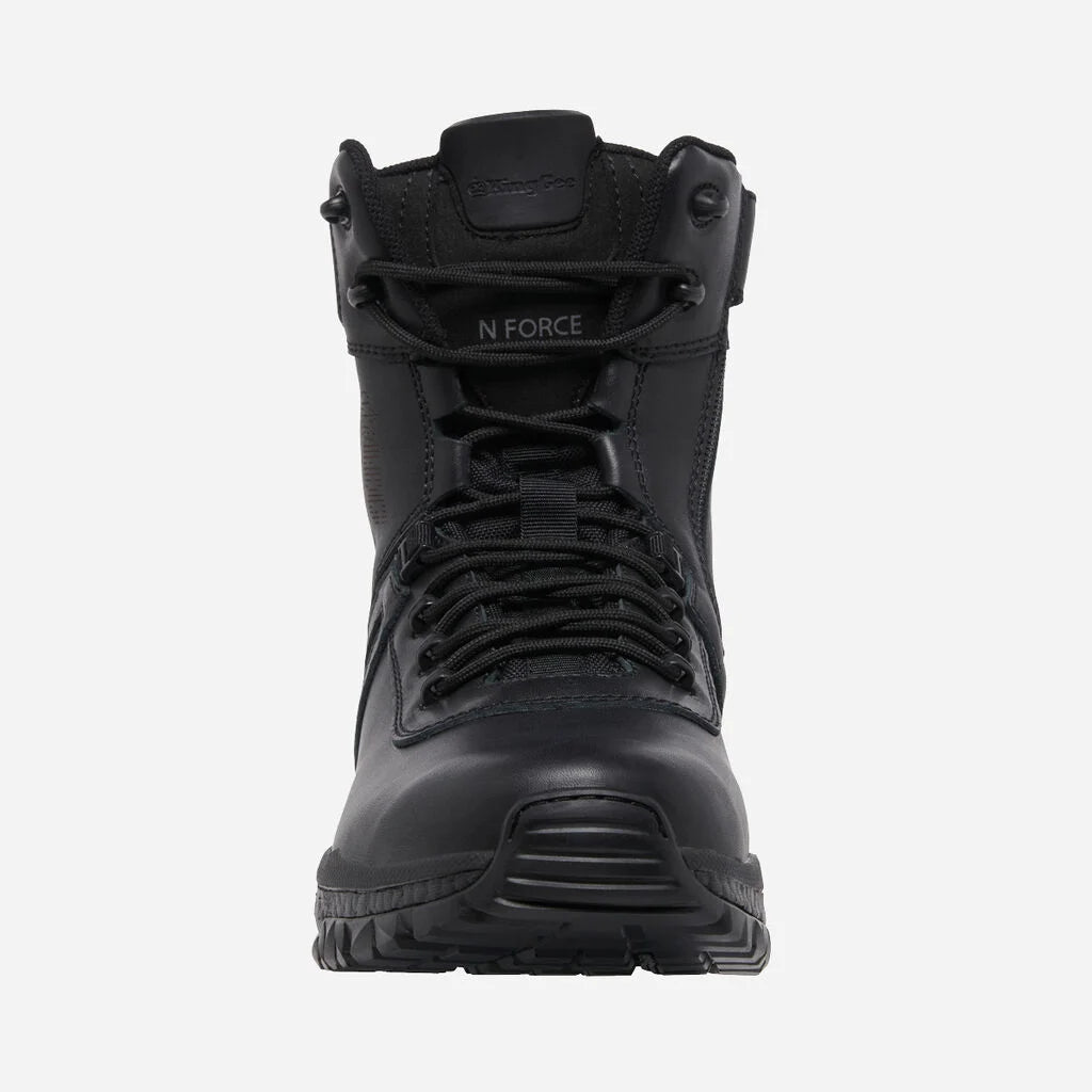 KingGee K27184 N Force Hybrid 8 Inch Men's Black Non Safety Boots