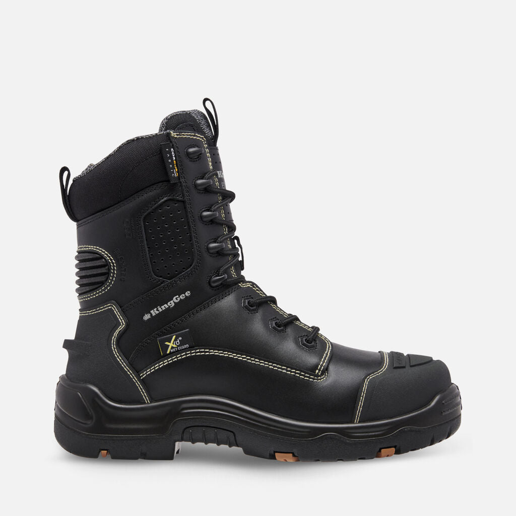 KingGee K27996 ONYX 8Z Puncture-Resistant Work Boot - Black