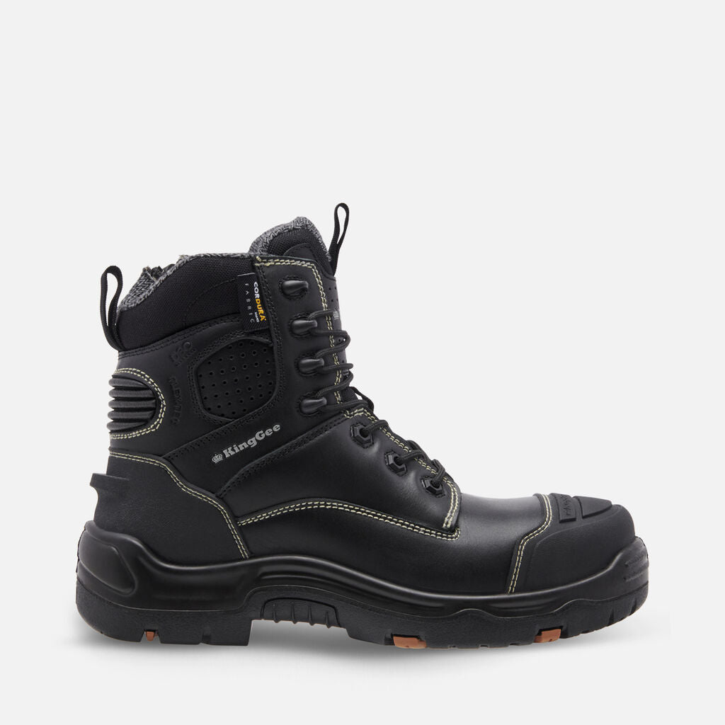 KingGee K27998 ONYX 6Z Puncture-Resistant Work Boot - Black