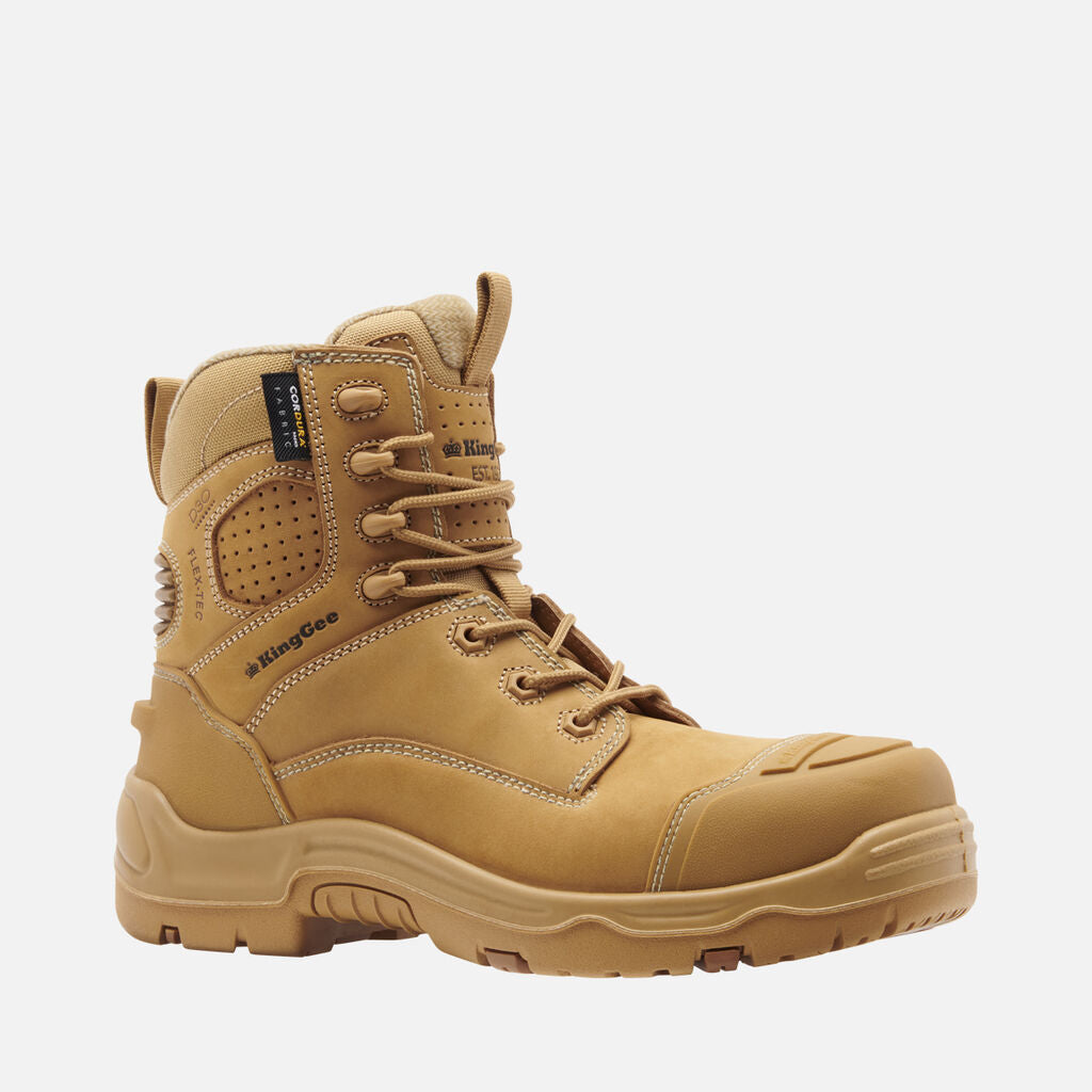 KingGee K28001 ONYX 6CZ Composite Toe Work Boot - Wheat