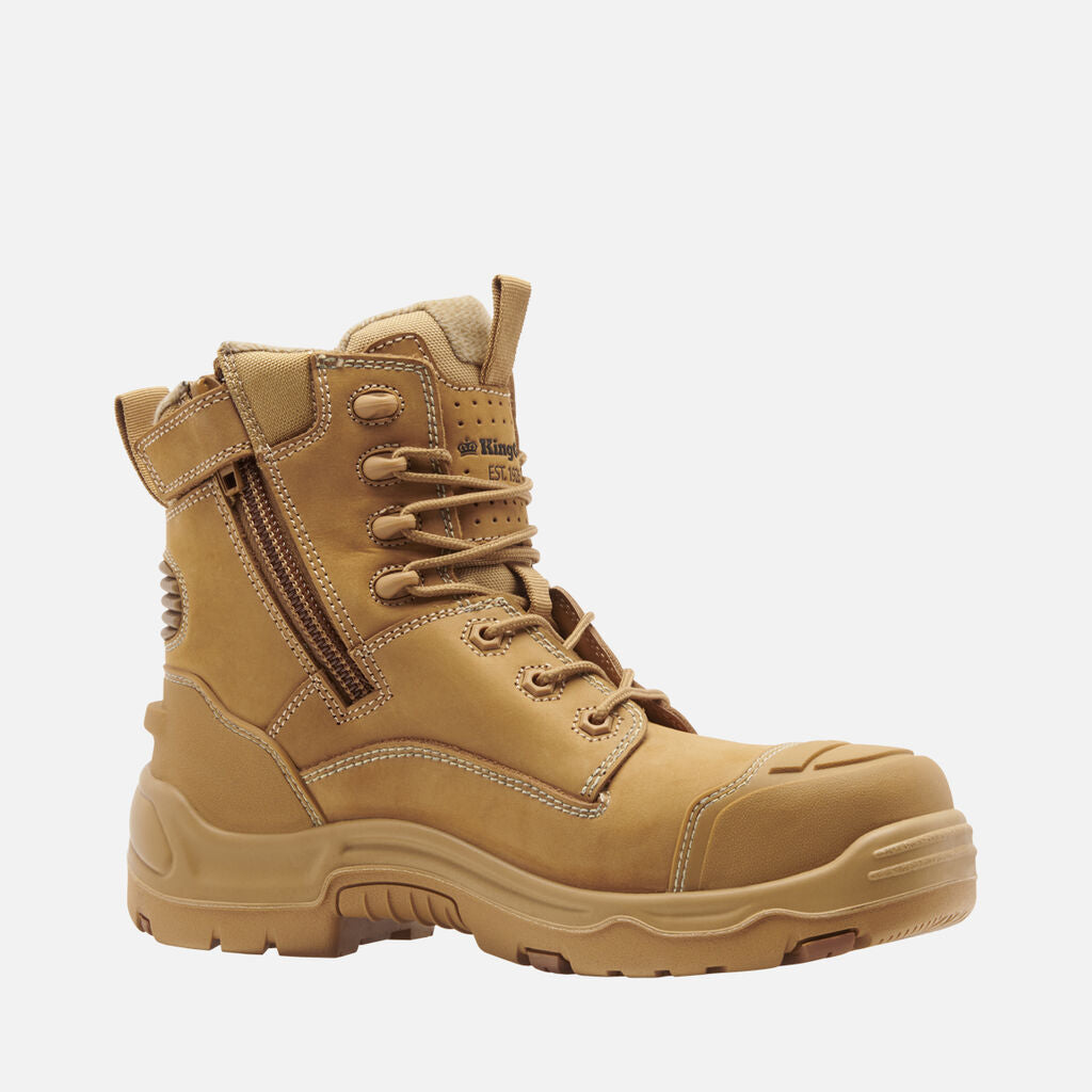 KingGee K28001 ONYX 6CZ Composite Toe Work Boot - Wheat