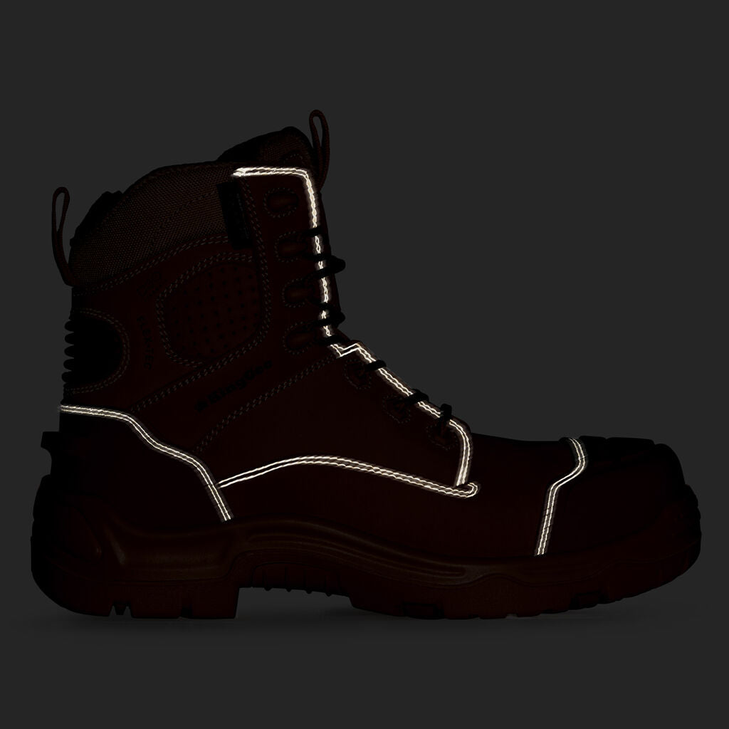 KingGee K28001 ONYX 6CZ Composite Toe Work Boot - Wheat