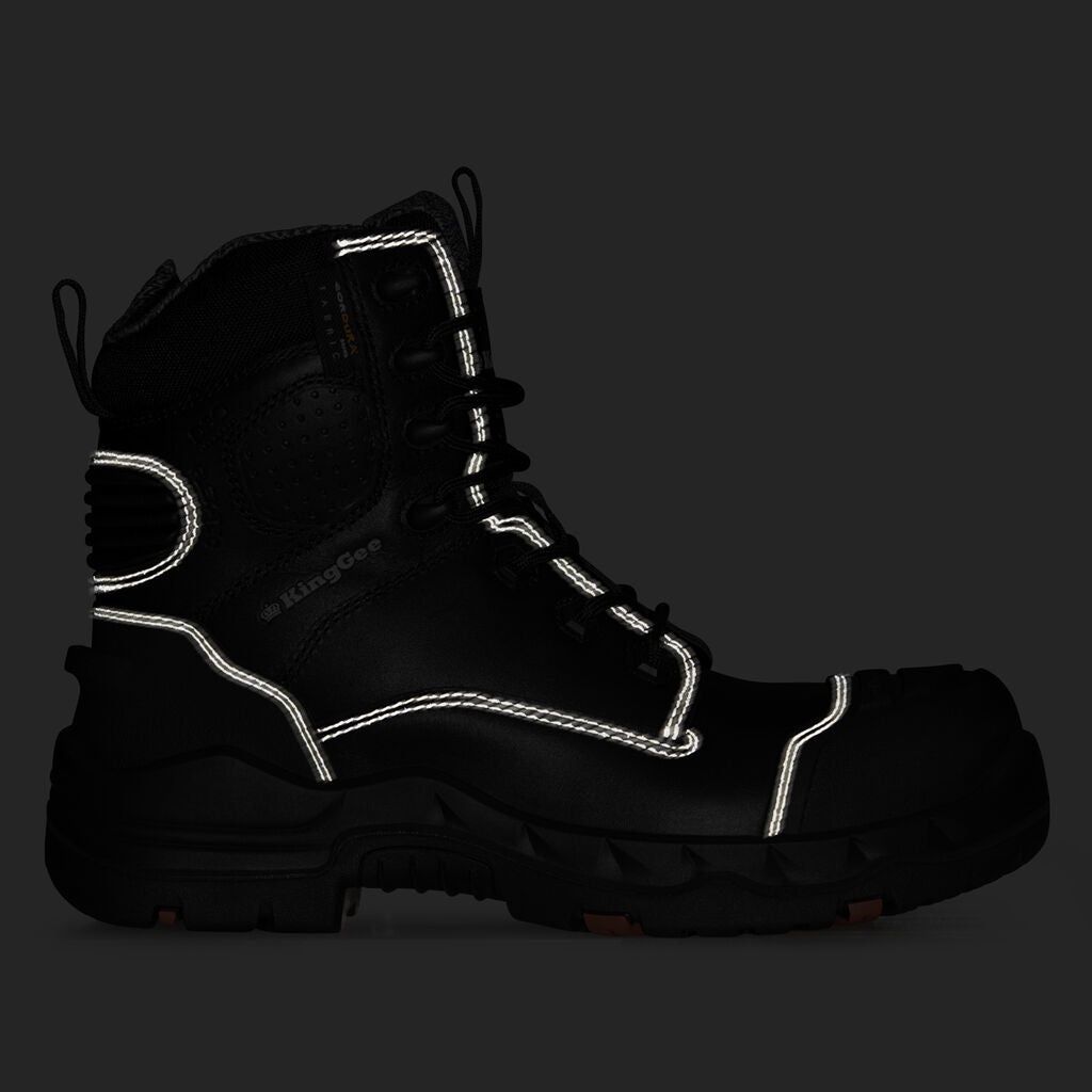 KingGee K28002 Women's ONYX 6Z Puncture-Resistant Work Boot - Black