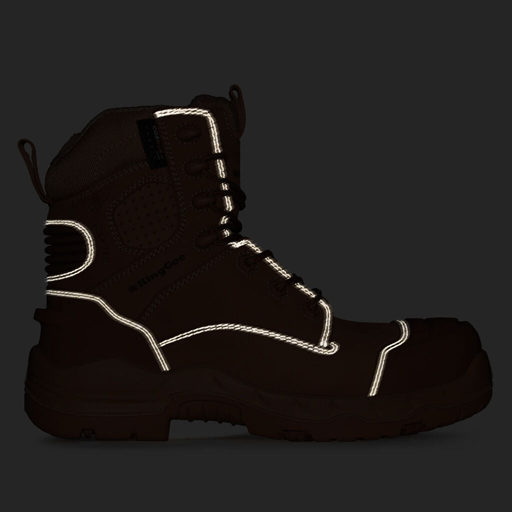 KingGee K28003 Women's ONYX 6Z Puncture-Resistant Work Boot - Wheat
