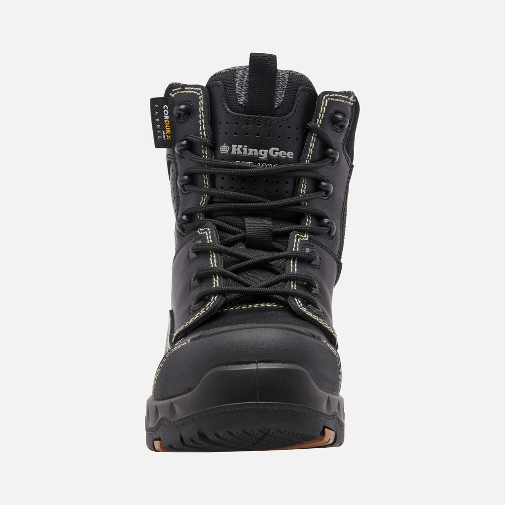 KingGee K28004 Women's ONYX 6CZ Composite Toe Work Boot - Black