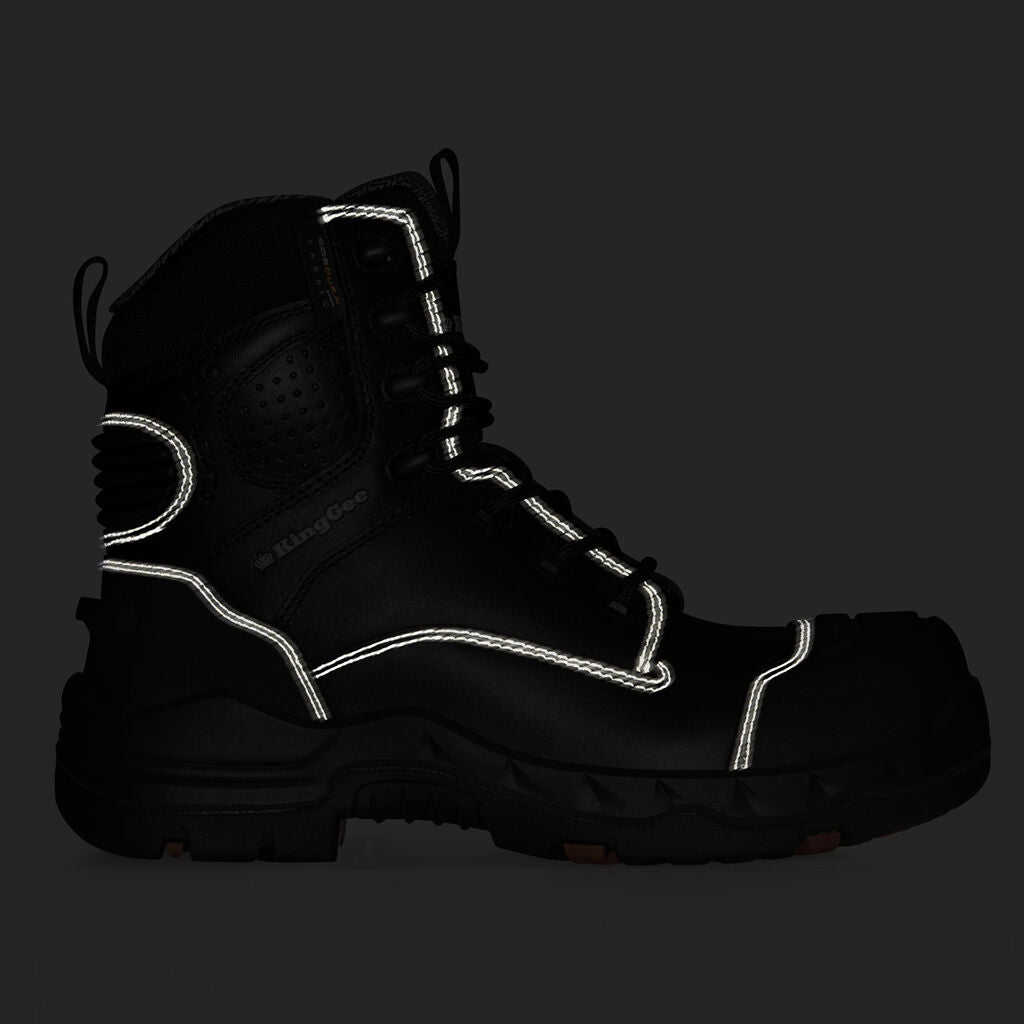 KingGee K28004 Women's ONYX 6CZ Composite Toe Work Boot - Black