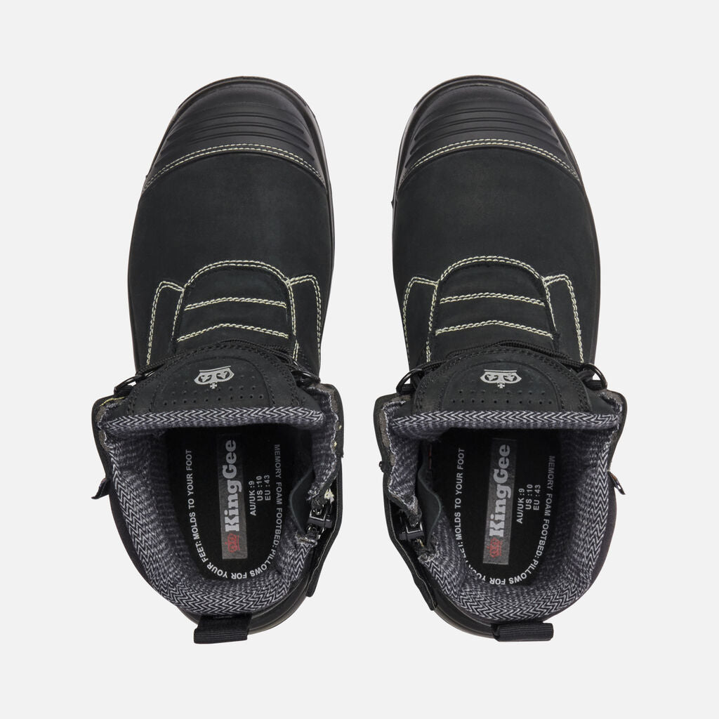 KingGee K28008 Bennu Pro 6 Safety Boot-Black