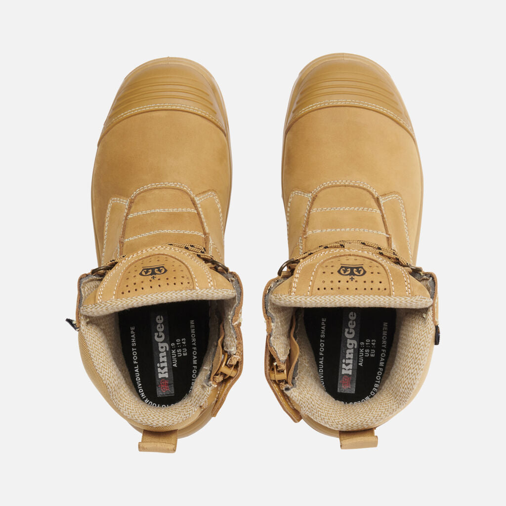 KingGee K28009 Bennu Pro 6 Safety Boot-Wheat