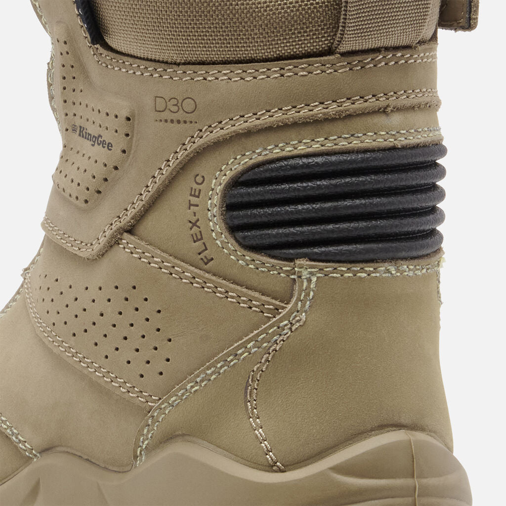 KingGee K28013 Women's Bennu Pro 6 Safety Work boot-Stone