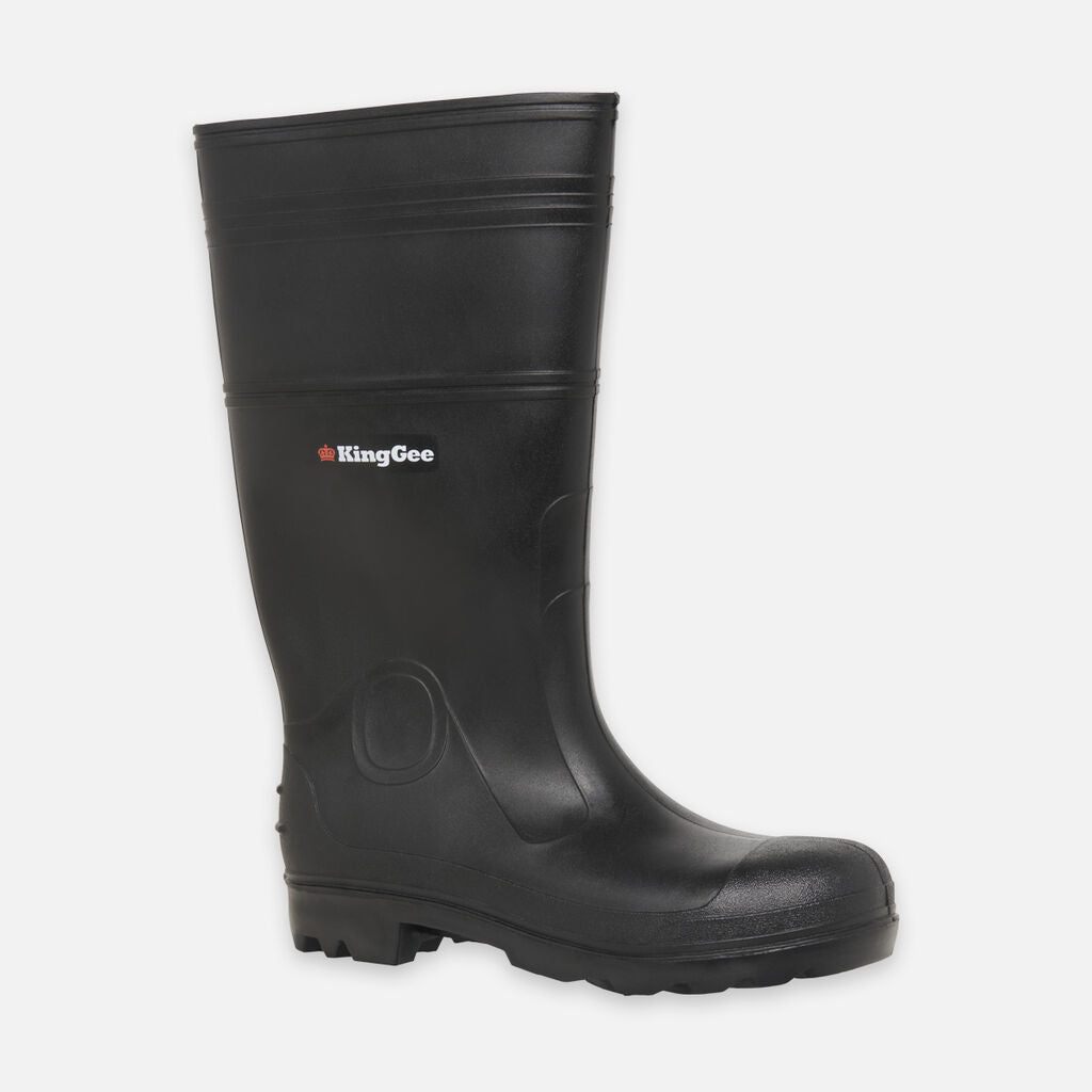 KingGee K29007 Sludge Gumboot Non Safety-Black