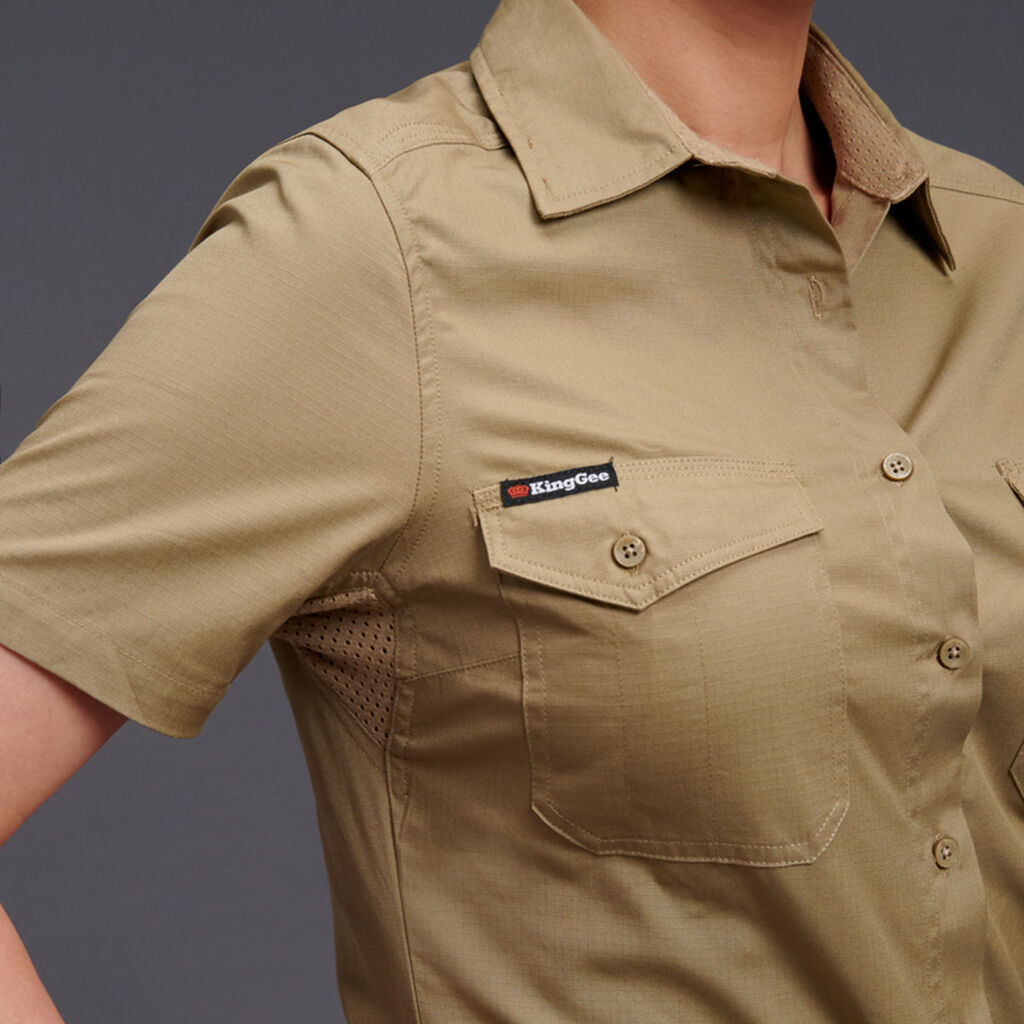 KingGee K44205 Ladies Workcool 2 Shirt S/S