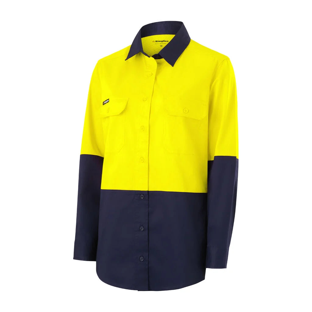 KingGee K44222 Originals Women's Vented Drill Shirt