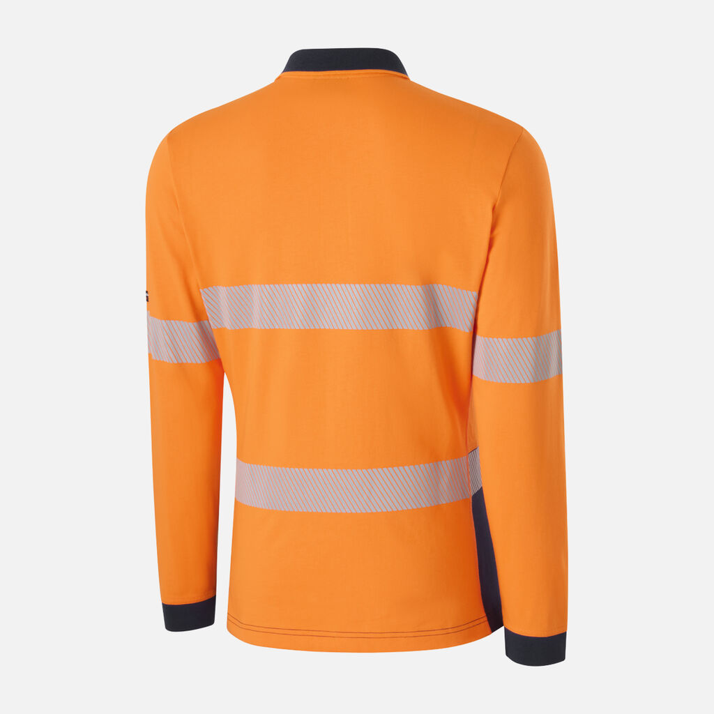 KingGee K44248 Women's Originals Hi-Vis Spliced Taped Cotton Polo